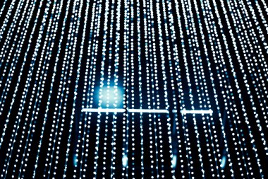 Arkaplan için soyut bokeh ışığı