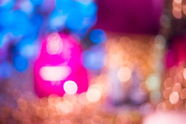 Arkaplan için soyut bokeh ışığı