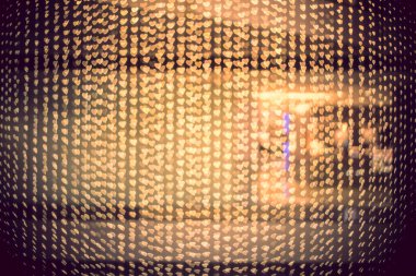 Arkaplan için soyut bokeh ışığı