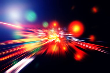 Renkli ivme hız hareketli arka plan