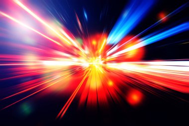 Renkli ivme hız hareketli arka plan