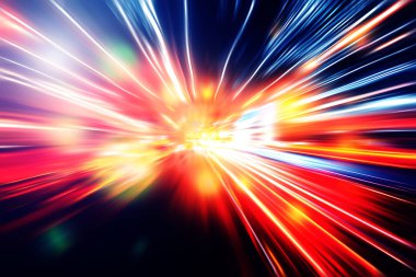 Renkli ivme hız hareketli arka plan