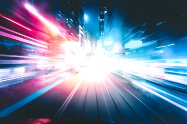 Renkli ivme hız hareketli arka plan