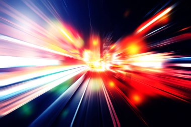 Renkli ivme hız hareketli arka plan