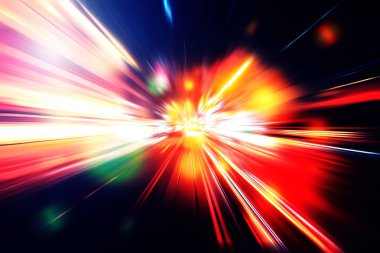 Renkli ivme hız hareketli arka plan