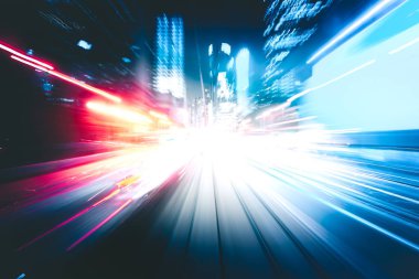 Renkli ivme hız hareketli arka plan