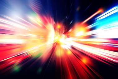 Renkli ivme hız hareketli arka plan