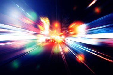 Renkli ivme hız hareketli arka plan