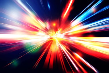 Renkli ivme hız hareketli arka plan