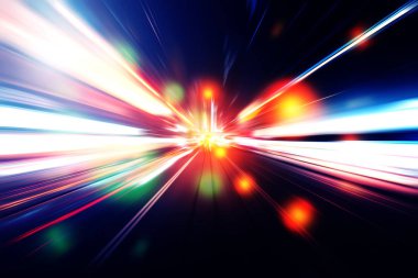 Renkli ivme hız hareketli arka plan