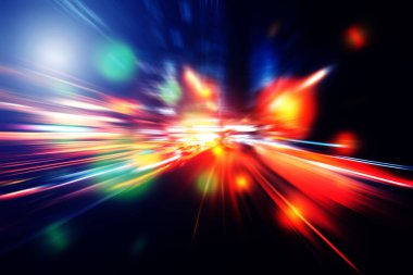 Renkli ivme hız hareketli arka plan