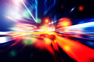 Renkli ivme hız hareketli arka plan