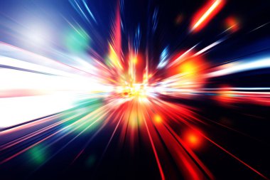 Renkli ivme hız hareketli arka plan