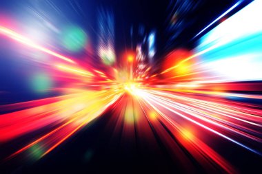 Renkli ivme hız hareketli arka plan