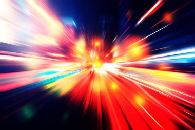 Renkli ivme hız hareketli arka plan