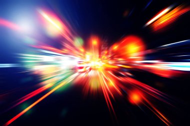 Renkli ivme hız hareketli arka plan