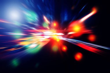 Renkli ivme hız hareketli arka plan