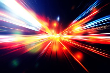 Renkli ivme hız hareketli arka plan