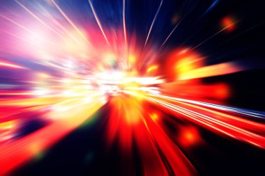 Renkli ivme hız hareketli arka plan