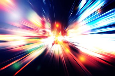 Renkli ivme hız hareketli arka plan