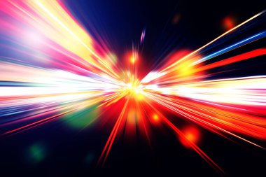 Renkli ivme hız hareketli arka plan