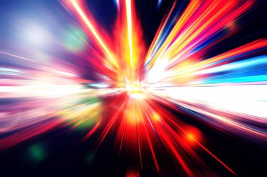 Renkli ivme hız hareketli arka plan