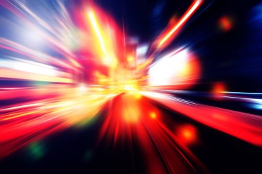 Renkli ivme hız hareketli arka plan