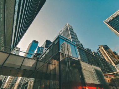 Shenzhen, Çin - 14 Şubat 2019: alışveriş merkezi ve modern MIXc, Shenzhen mimarilerde
