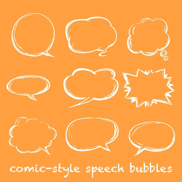 comic bubble speech bubbles cartoon vector illustration