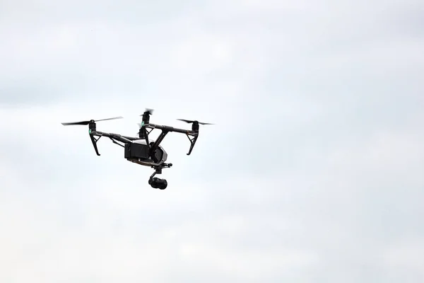 Drone Professionnel Inspirez Volant Dans Ciel 2018 Région Rostov Russie — Photo