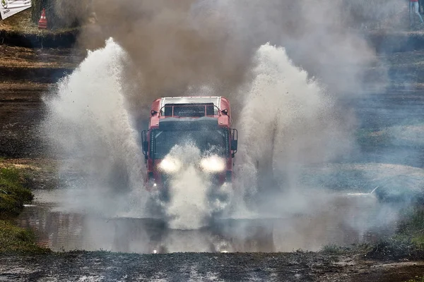 Truck Maz Maz Sportauto Racing Team 2018 Rostov Region Russia — Stock Photo, Image