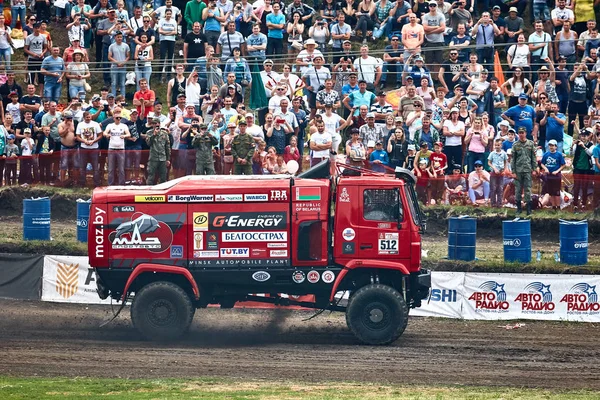 Truck Maz Maz Sportauto Racing Team 2018 Rostov Region Russia — Stock Photo, Image