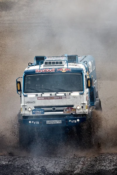 Truck Kamaz Kamaz Master Racing Team Demonstration Race 2018 Rostov — Stock Photo, Image