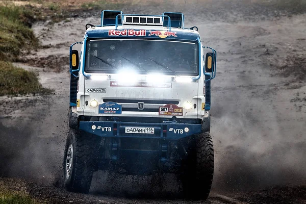 Truck Kamaz Kamaz Master Racing Team Demonstration Race 2018 Rostov — Stock Photo, Image