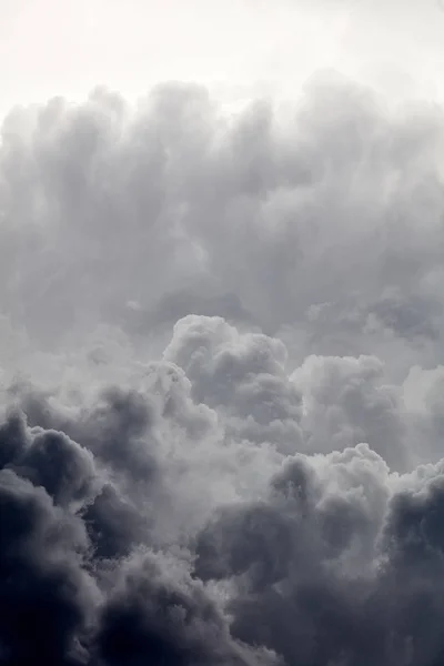 Sfondo Nuvoloso Drammatiche Nuvole Grigie — Foto Stock