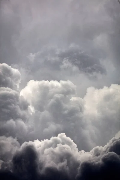 Clouds background. Dramatic grey clouds