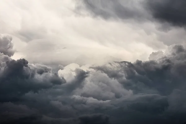 Tle Chmury Szare Chmury Dramatyczne — Zdjęcie stockowe