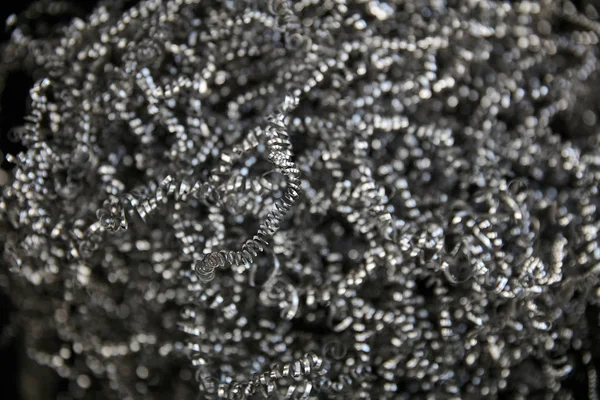 Metal Shavings Metalworking Materials — Stock Photo, Image