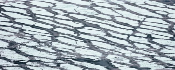 Ice Pond Water Freezing — Stock Photo, Image