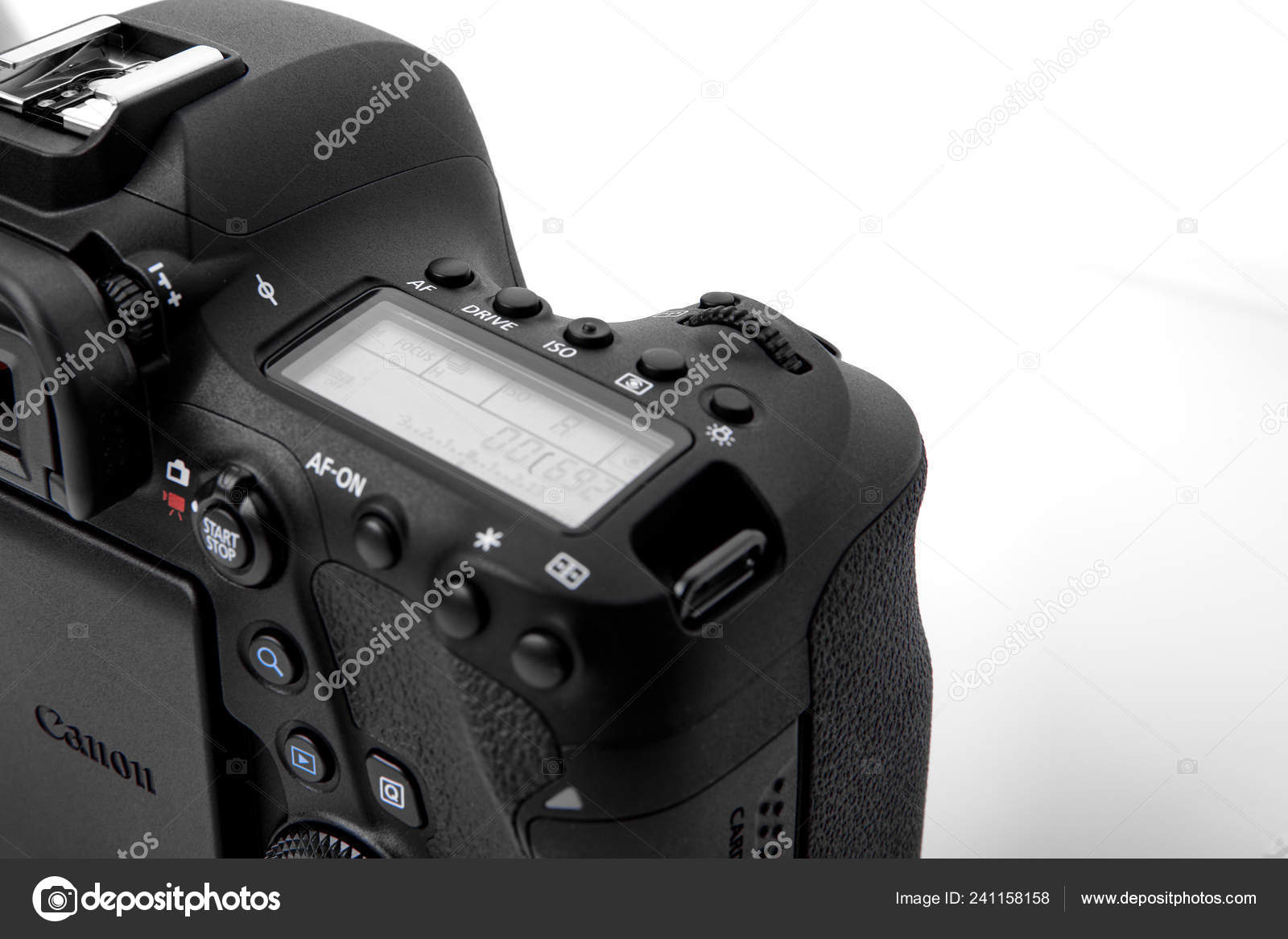 Canon Eos Mark Dslr Kamera Slr Digital Penuh Kamera Latar — Foto