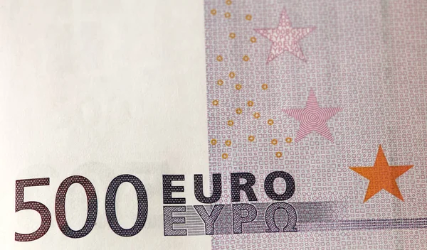 Cinq Cents Billets Euros 500 Euros Liquide Union Européenne Monnaie — Photo