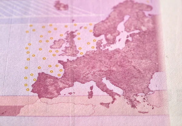 Cinco Billetes Cien Euros 500 Euros Efectivo Moneda Unión Europea —  Fotos de Stock