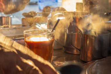 Çince geleneksel sıcak bir içecek