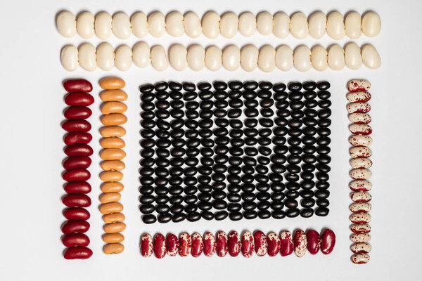 geometric bean pattern