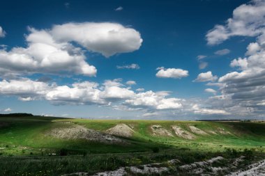 Lipetskaya oblast, Rusya'da Divnogor hiils Lanscape atış