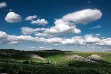 Lipetskaya oblast, Rusya'da Divnogor hiils Lanscape atış