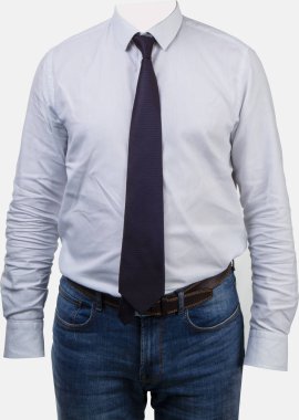 Photoshop için ofis çalışanı giysi şablonu