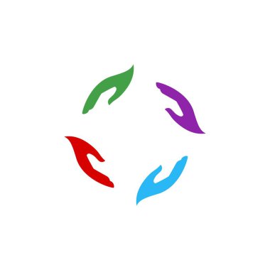 el bakımı vektör tasarım şablonu çizimi