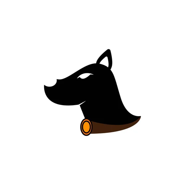Собака Векторний Дизайн Шаблон Ілюстрація — стоковий вектор