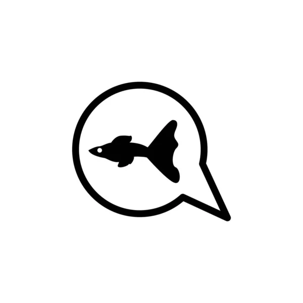 鱼类矢量设计模板图解 — 图库矢量图片